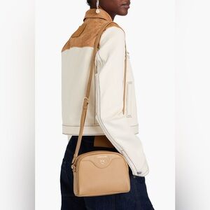 Salvatore Ferragamo Eram pebbled-leather cross-body bag